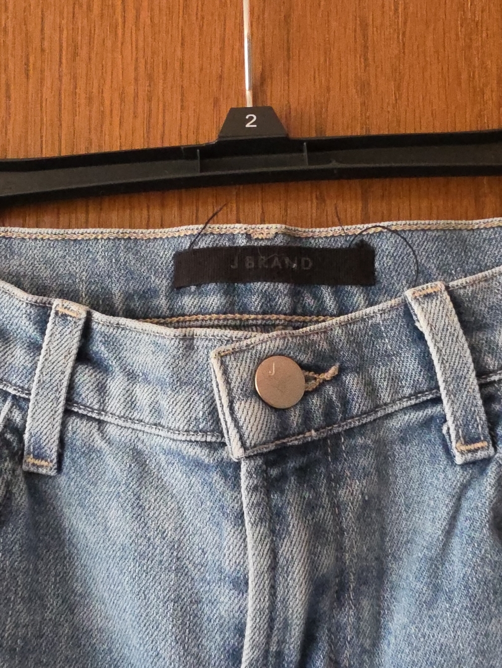 J Brand High-Rise Light Blue Denim Jeans